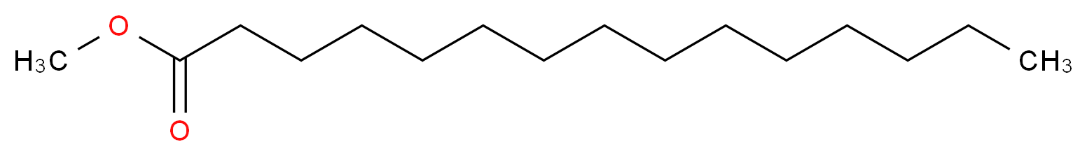 METHYL PENTADECANOATE_分子结构_CAS_7132-64-1)