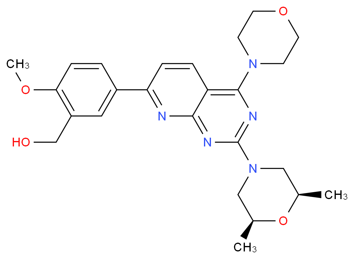 KU-0063794_分子结构_CAS_938440-64-3)