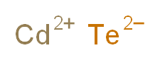 cadmium(2+) ion tellanediide_分子结构_CAS_1306-25-8