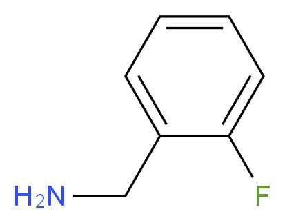 (2-fluorophenyl)methanamine_分子结构_CAS_)