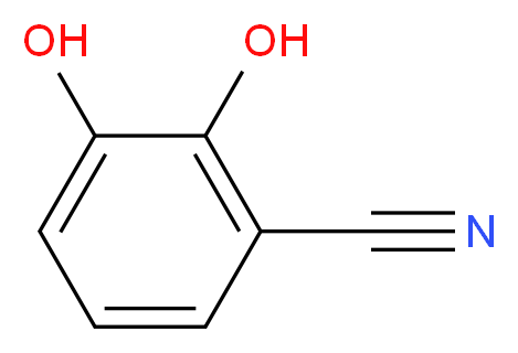 2,3-dihydroxybenzonitrile_分子结构_CAS_67984-81-0