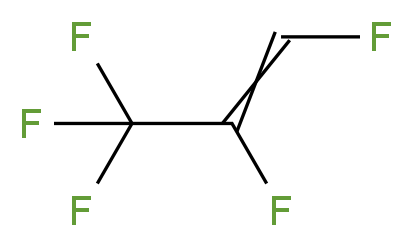 1H-Pentafluoroprop-1-ene 97%_分子结构_CAS_2252-83-7)