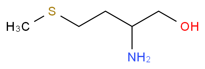 2-amino-4-(methylsulfanyl)butan-1-ol_分子结构_CAS_16720-80-2