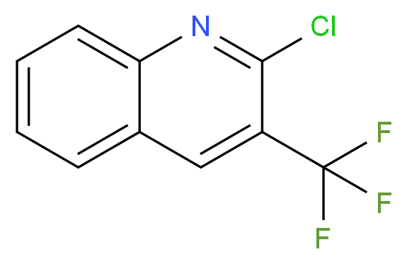 2-Chloro-3-(trifluoromethyl)quinoline_分子结构_CAS_25199-86-4)