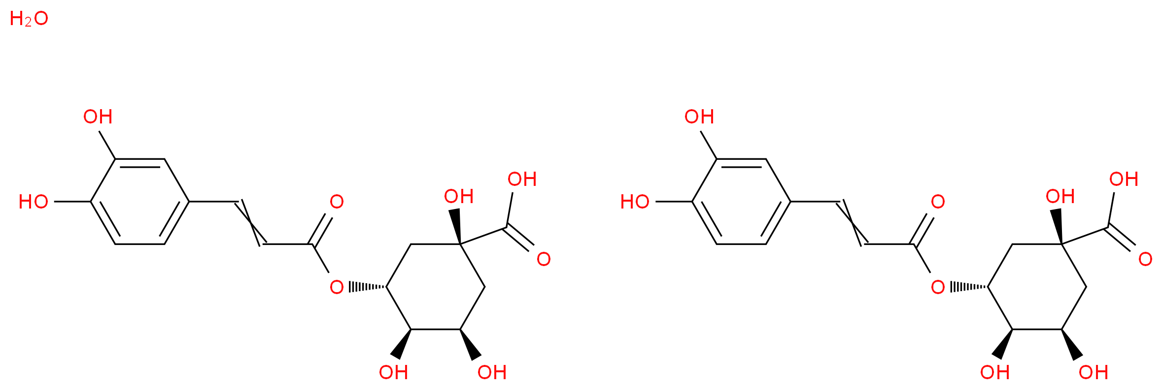 氯原酸 半水合物_分子结构_CAS_6001-76-9)