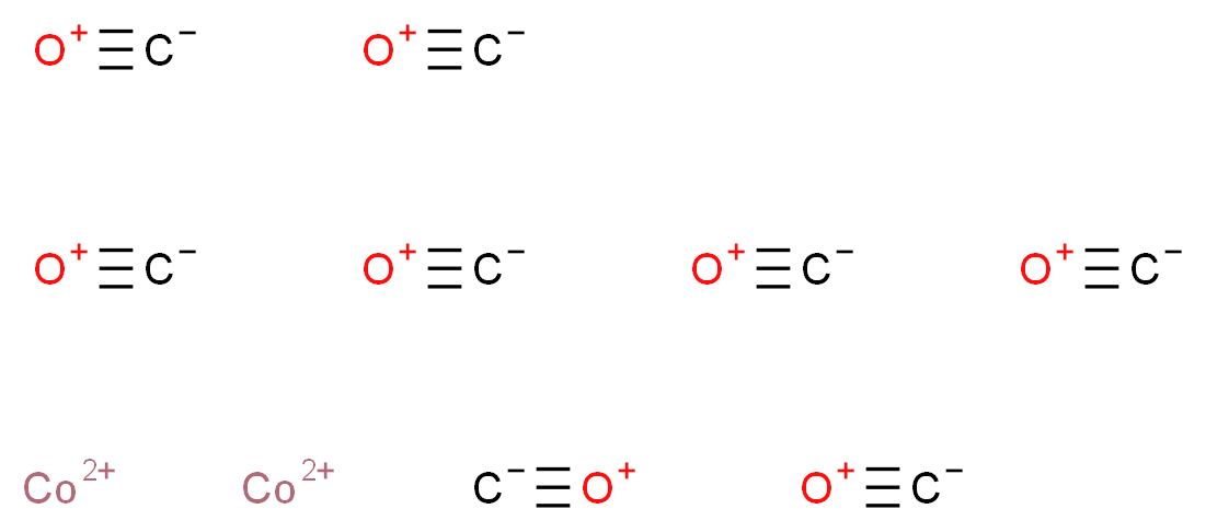 Dicobalt octacarbonyl_分子结构_CAS_10210-68-1)