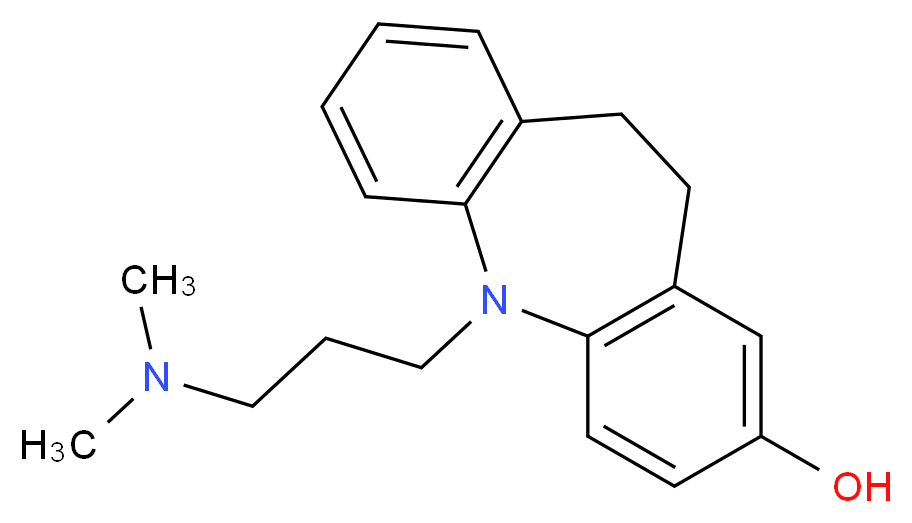 2-Hydroxy Imipramine_分子结构_CAS_303-70-8)