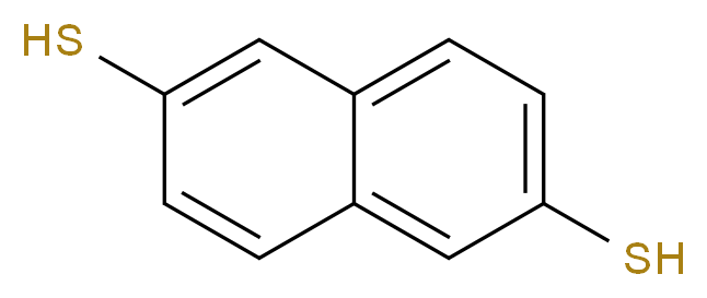 naphthalene-2,6-dithiol_分子结构_CAS_96892-95-4