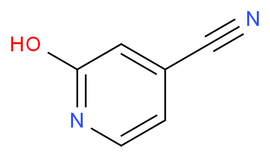 2-Hydroxyisonicotinonitrile_分子结构_CAS_94805-51-3)