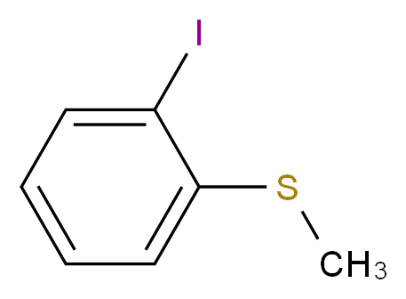 2-Iodothioanisole_分子结构_CAS_33775-94-9)