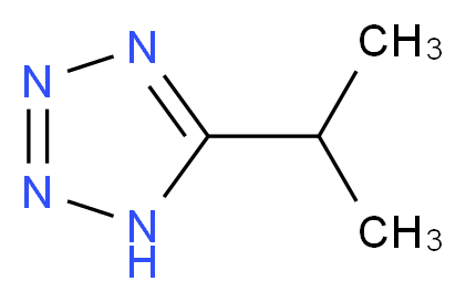 5-(propan-2-yl)-1H-1,2,3,4-tetrazole_分子结构_CAS_)