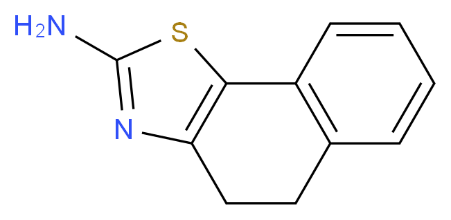 4H,5H-naphtho[2,1-d][1,3]thiazol-2-amine_分子结构_CAS_401622-74-0