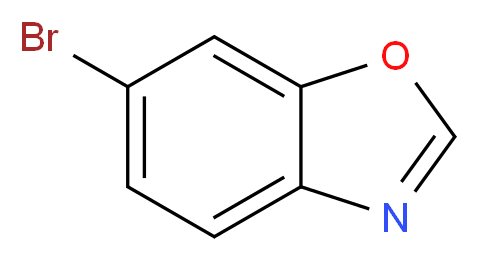 6-bromo-1,3-benzoxazole_分子结构_CAS_375369-14-56