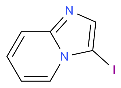 3-Iodoimidazo[1,2-a]pyridine_分子结构_CAS_307503-19-1)