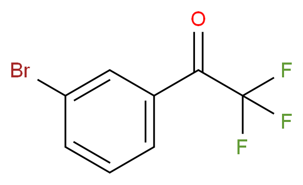 3'-Bromo-2,2,2-trifluoroacetophenone 98%_分子结构_CAS_655-26-5)