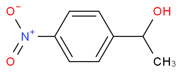 1-(4-nitrophenyl)ethan-1-ol_分子结构_CAS_6531-13-1)
