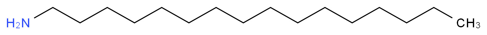 hexadecan-1-amine_分子结构_CAS_143-27-1