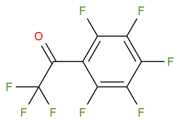 2,2,2-trifluoro-1-(pentafluorophenyl)ethan-1-one_分子结构_CAS_652-22-2