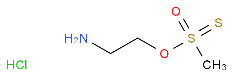 2-Aminoethyl Methanethiosulfonate Hydrochloride_分子结构_CAS_37597-96-9)