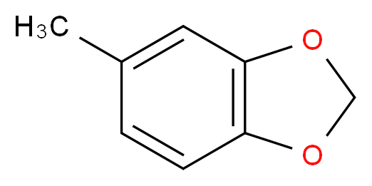 3,4-(亚甲二氧基)甲苯_分子结构_CAS_7145-99-5)