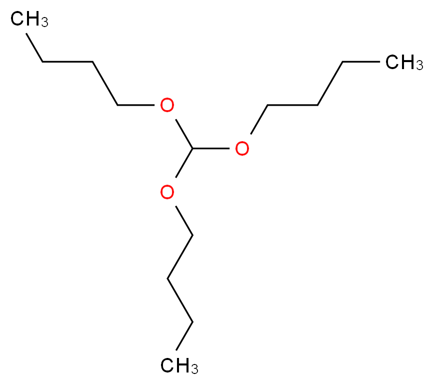 1-(dibutoxymethoxy)butane_分子结构_CAS_588-43-2