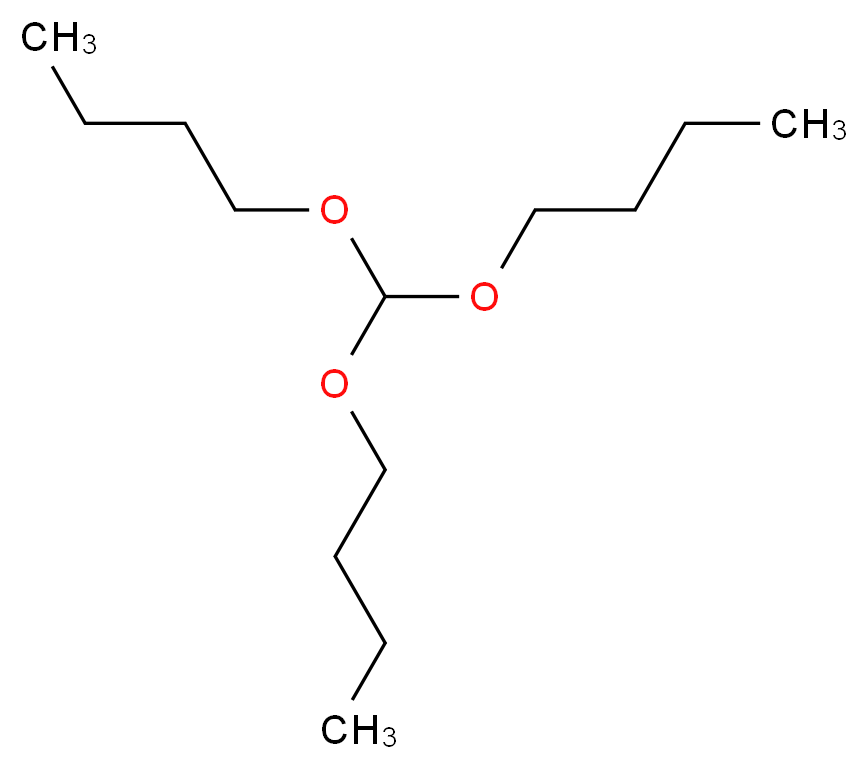 原甲酸三正丁基酯_分子结构_CAS_588-43-2)