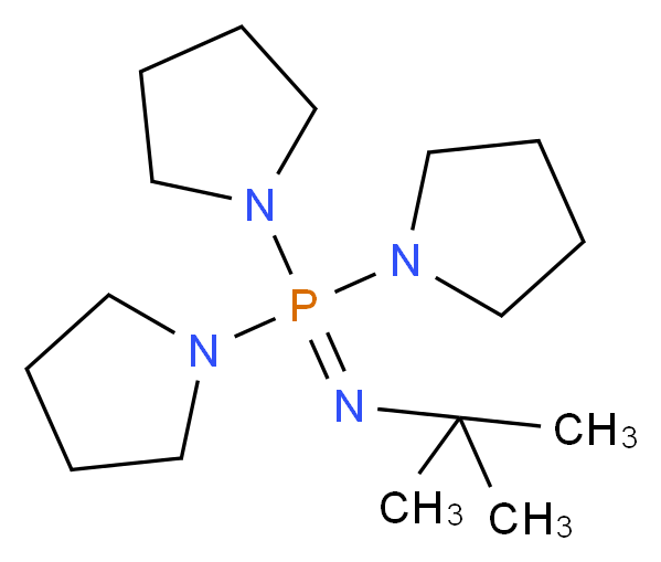 磷腈配体 P1-叔丁基三(四亚甲基)_分子结构_CAS_161118-67-8)