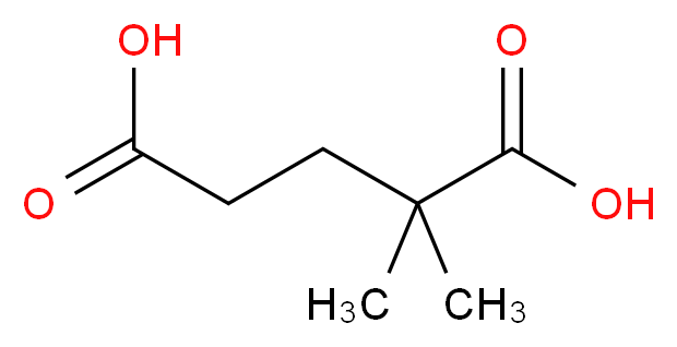 2,2-Dimethylpentane-1,5-dioic acid_分子结构_CAS_681-57-2)