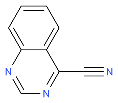 quinazoline-4-carbonitrile_分子结构_CAS_36082-71-0