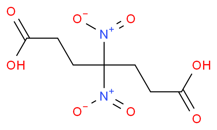 4,4-DINITROHEPTANEDIOIC ACID_分子结构_CAS_5029-40-3)