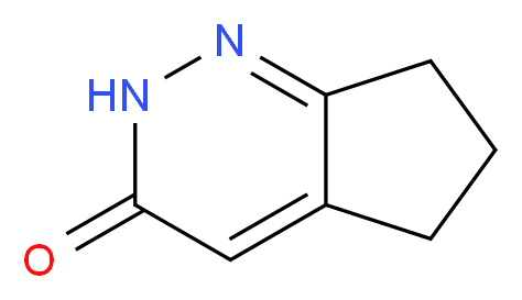 2,5,6,7-tetrahydro-3H-cyclopenta[c]pyridazin-3-one_分子结构_CAS_122001-78-9)