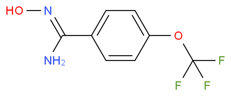4-(Trifluoromethoxy)benzamidoxime_分子结构_CAS_56935-71-8)