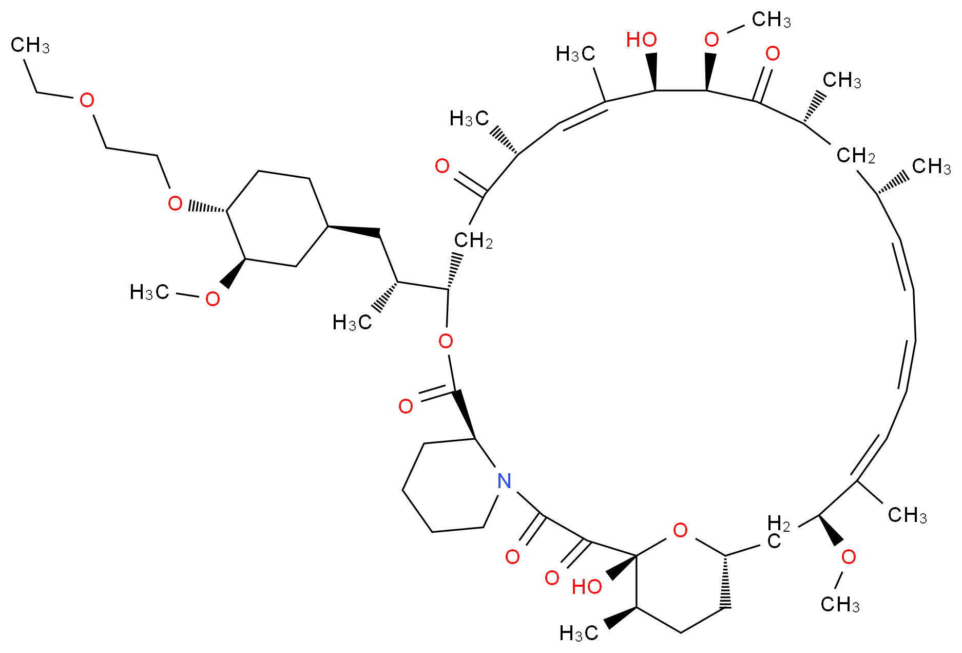 Umirolimus_分子结构_CAS_851536-75-9)