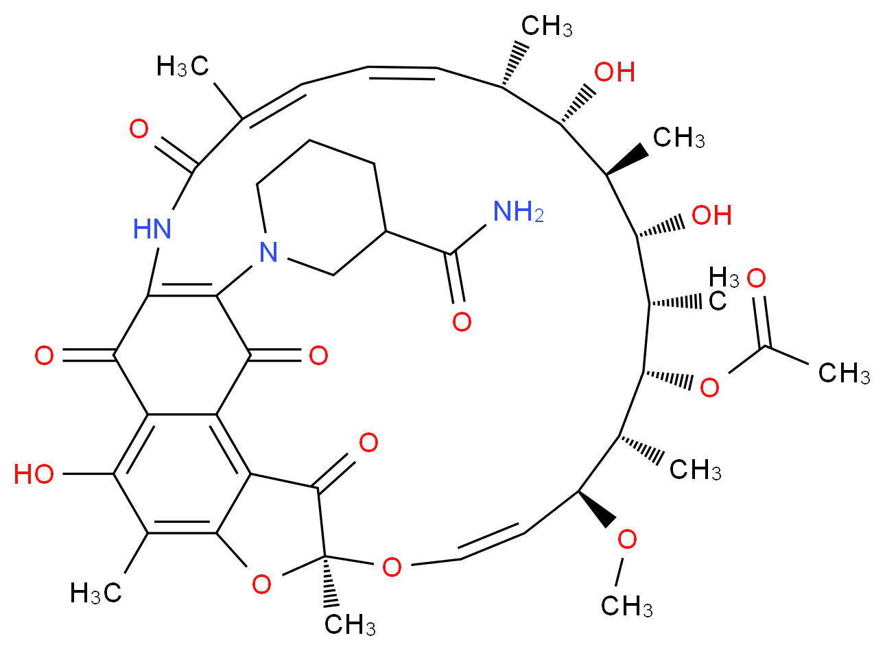 CAS_ 分子结构