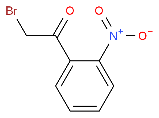 2-bromo-1-(2-nitrophenyl)ethan-1-one_分子结构_CAS_6851-99-6