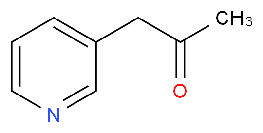1-PYRIDIN-3-YL-PROPAN-2-ONE_分子结构_CAS_6302-03-0)