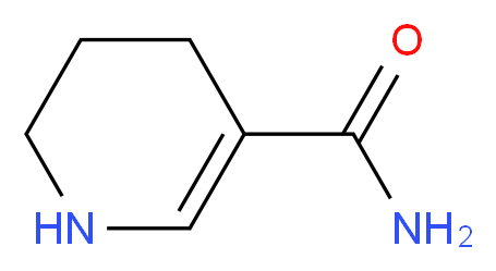 1,4,5,6-tetrahydropyridine-3-carboxamide_分子结构_CAS_)