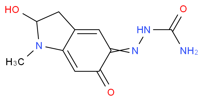 ADRENOCHROME SEMICARBAZONE_分子结构_CAS_69-81-8)