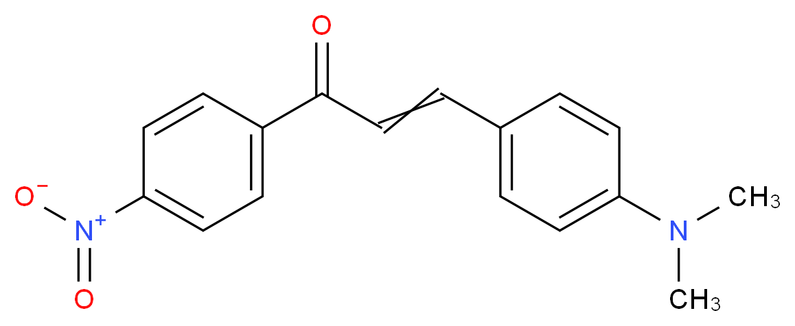 (2E)-3-[4-(dimethylamino)phenyl]-1-(4-nitrophenyl)prop-2-en-1-one_分子结构_CAS_20431-58-7)