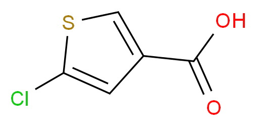 5-Chlorothiophene-3-carboxylic acid_分子结构_CAS_36157-42-3)