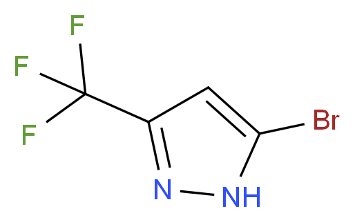 5-bromo-3-(trifluoromethyl)-1H-pyrazole_分子结构_CAS_93608-11-8)