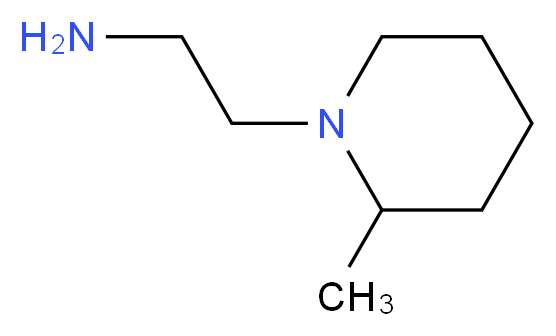 2-(2-methyl-1-piperidinyl)ethanamine_分子结构_CAS_768-08-1)