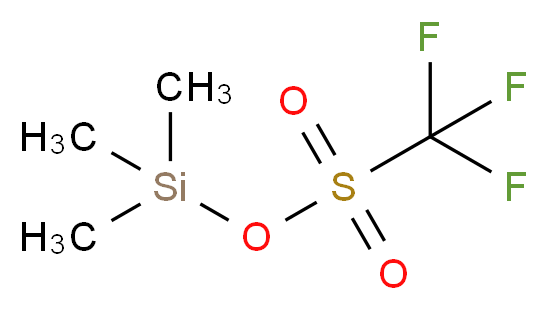 Trimethylsilyl trifluoromethanesulfonate_分子结构_CAS_27607-77-8)