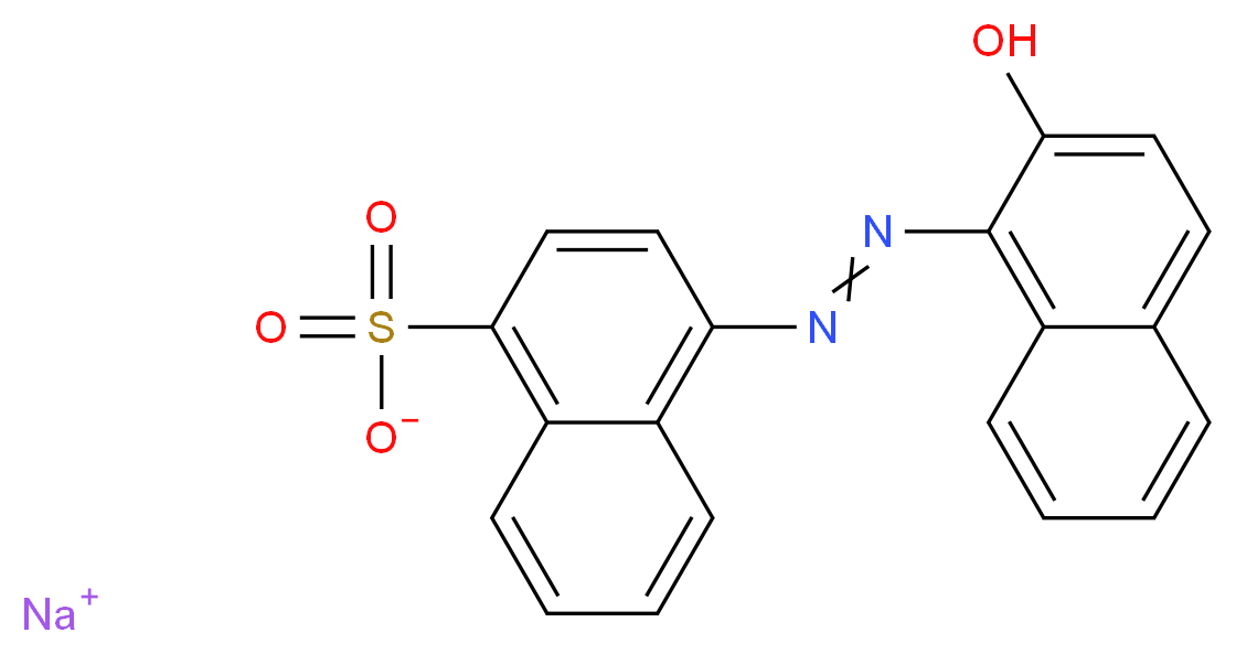 Acid Red 88_分子结构_CAS_1658-56-6)