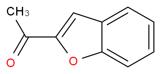 1-(benzofuran-2-yl)ethanone_分子结构_CAS_)