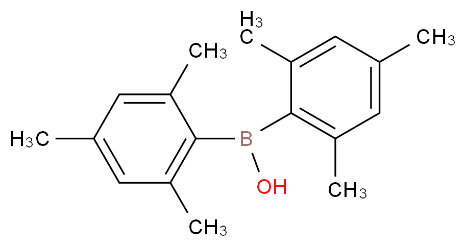 均三甲苯基硼酸_分子结构_CAS_20631-84-9)