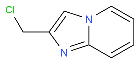 2-(Chloromethyl)imidazo[1,2-a]pyridine hydrochloride_分子结构_CAS_)