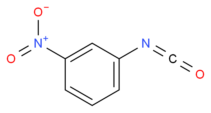 3-硝基苯基异氰酸酯_分子结构_CAS_3320-87-4)