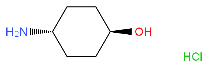 反式-4-氨基环己醇盐酸盐_分子结构_CAS_50910-54-8)