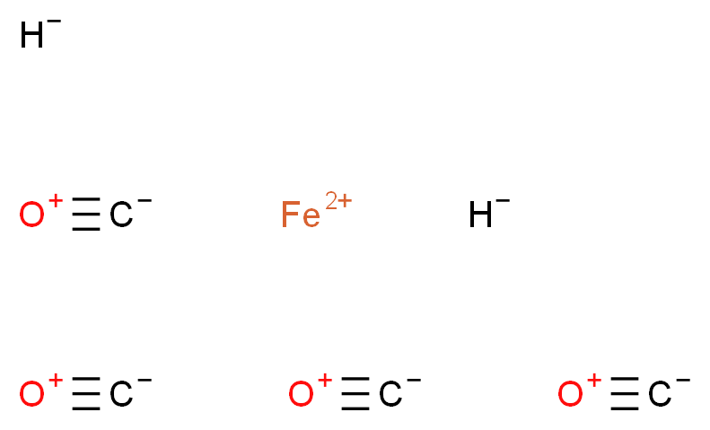 Iron tetracarbonyl hydride_分子结构_CAS_12002-28-7)